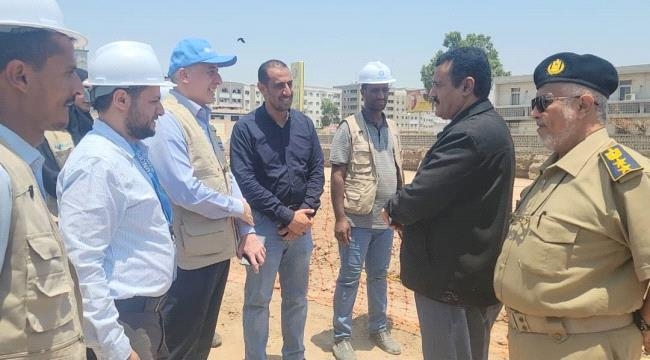 مدير عام المنصورة يتفقد مشروع بناء مخازن مركزية ومحلية للقاحات
