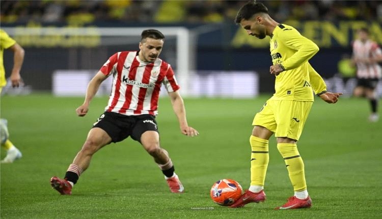 فياريال يتعادل مع بيلباو ب10 لاعبين