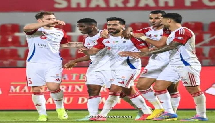 الشارقة يقسو على عجمان