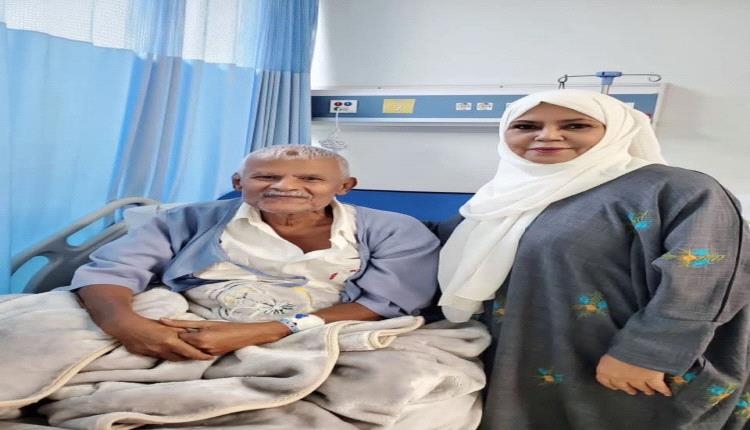 منى حداد تثمن جهود المحافظ لملس ورعايته للحالة الصحية للموسيقار بن غودل