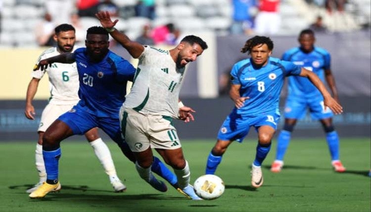 السعودية تستهل مشوارها في الكأس الذهبية بالفوز على هايتي