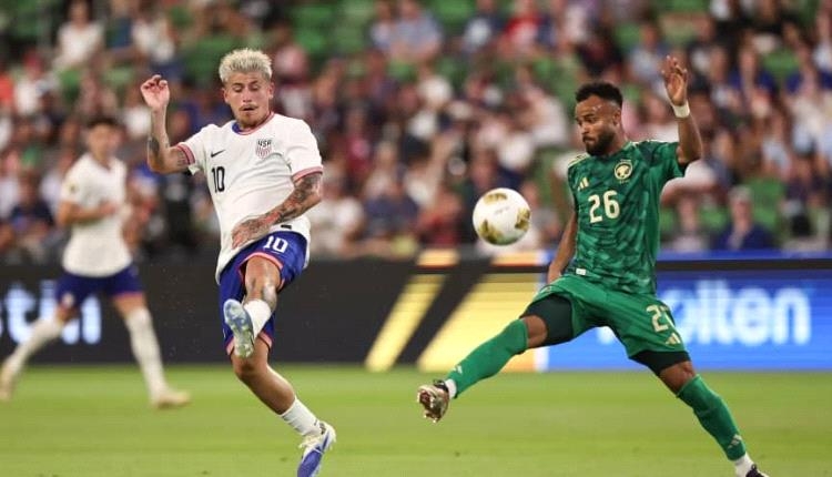 السعودية تخسر أمام أمريكا في الكأس الذهبية