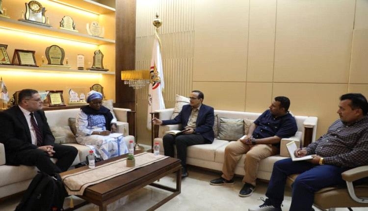 الصحة تبحث مع منظمة الصحة العالمية سبل تعزيز العمل المشترك