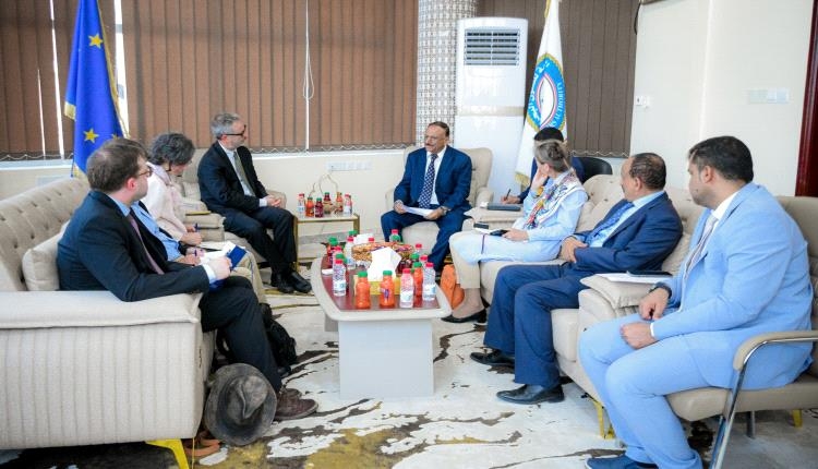 الوزير حُميد يدعو السفراء الاوروبيين الى دعم الموانئ وفق تقييم خبراء "روتردام"