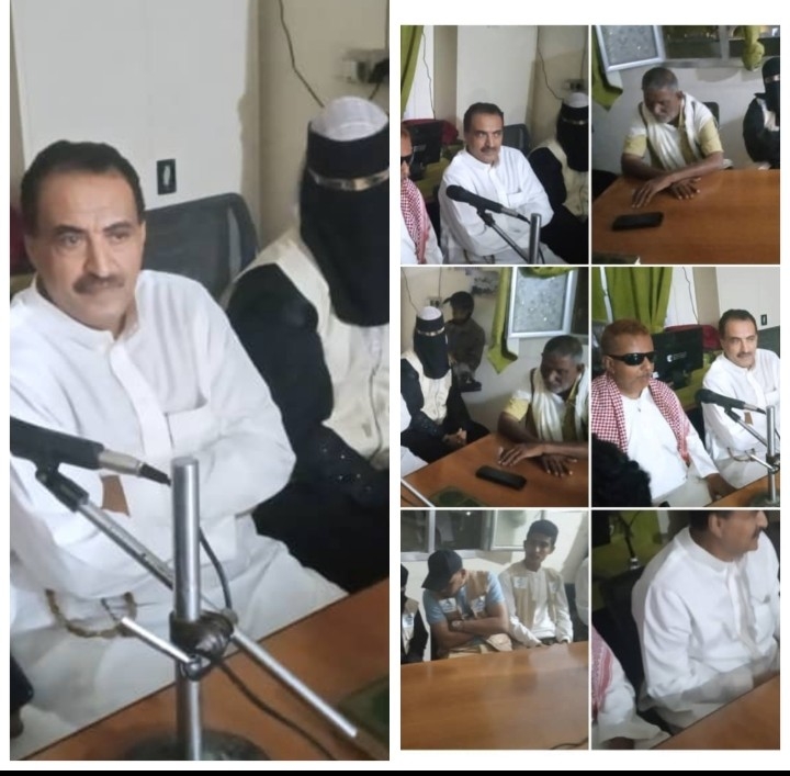 الاستاذ حسين الوردي يلتقي مبدعي المكفوفين