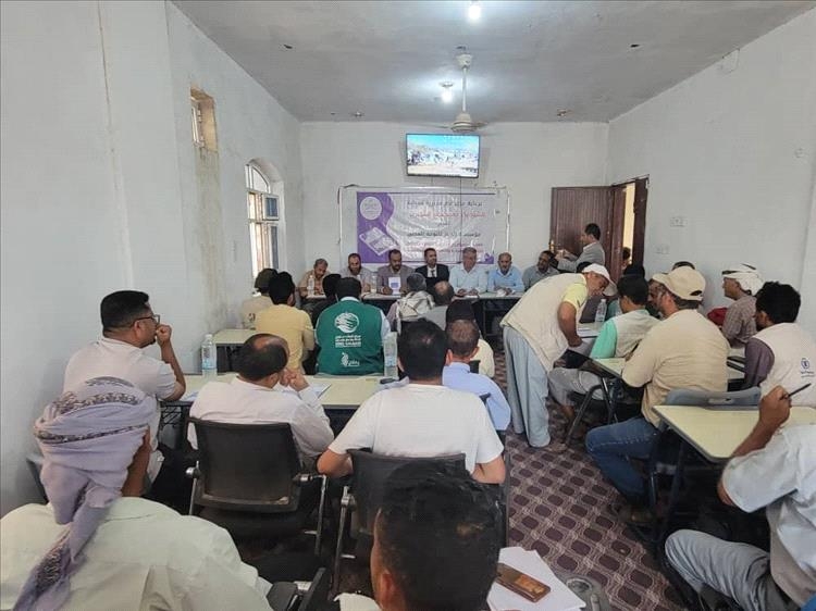 مؤسسة انجاز للتوجه المدني تدشن فعالية إشهار دراسة احتياجات مديرية قعطبة الانسانية والتنموية في الضالع