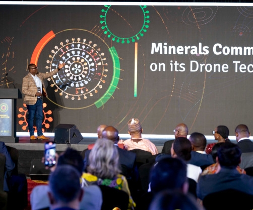 Ghana's Minerals Commission Showcases Drone Technology at Mining in Motion 2025