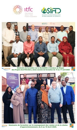 International Islamic Trade Finance Corporation (ITFC) and Société Internationale des Hydrocarbures de Djibouti (SIHD) Strengthen Djibouti's Hydrocarbon Sector through Capacity-Building Training Workshops