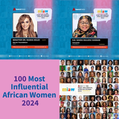 Celebrating Women Leadership: Tanzania President, Namibia President-Elect, Democratic Republic of Congo (DRC) Prime Minister and Dr. Rasha Kelej Named among Africa's Most Influential Women