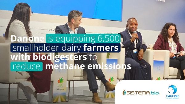 Sistema.bio Signs Memorandum of Understanding (MoU) with Danone to Deploy 6,500 Biodigesters across Dairy Farms
