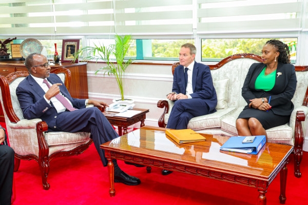 Kenya: Health Cabinet Secretary (CS) Duale, United Kingdom (UK) High Commissioner Wigan Discuss Strengthening Health Collaboration
