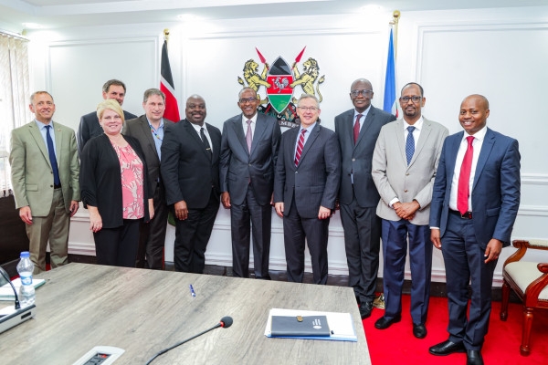 Kenya: Health Cabinet Secretary Hon. Aden Duale Engages United States (U.S.) Charge d'Affaires on Strategic Health Collaboration