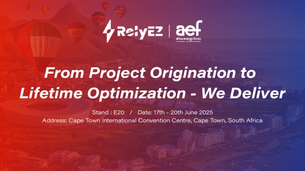 RelyEZ to Showcase Full-Lifecycle Energy Solutions at Africa Energy Forum (AEF) 2025, Following Commissioning of 1.5GWh in China