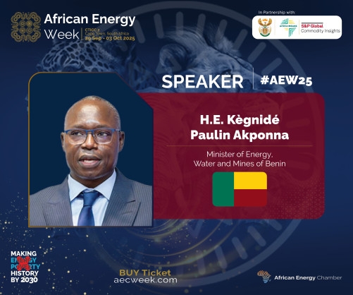 Benin's Minister of Energy, Water and Mines to Speak at African Energy Week (AEW) 2025 Amid Exploration, Energy Trade Surge