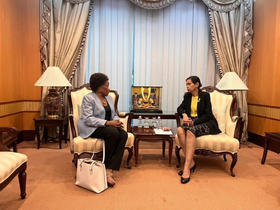 Deputy Director-General of the Department of South Asian, Middle East, and African Affairs met with Ambassador of the Republic of Uganda to the Kingdom of Thailand, with residence in Kuala Lumpur