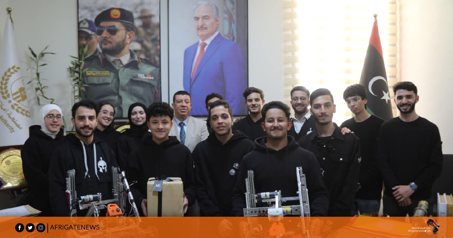 'أملاك الدولة' تتعهد بتوفير مقر لفريق IRON SIDE للروبوتات دعمًا للمواهب الشابة