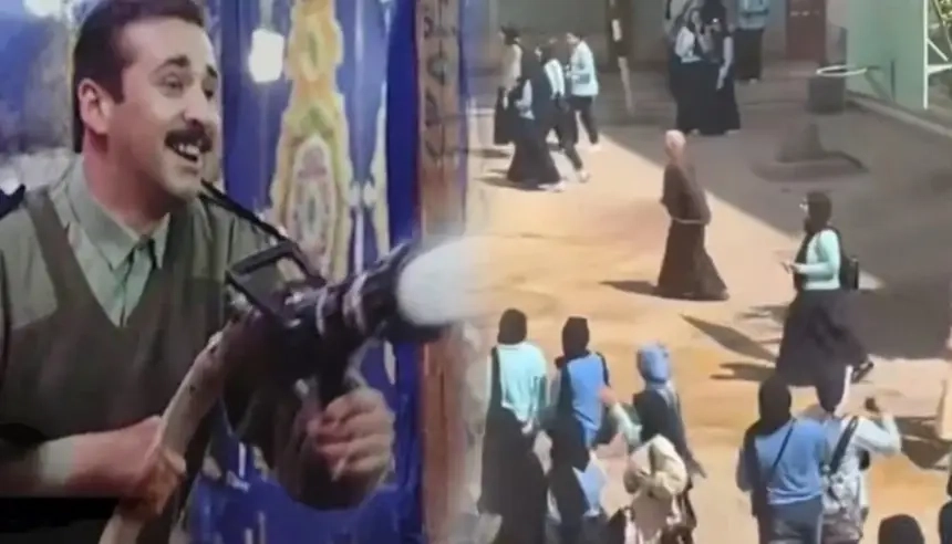 على طريقة "الباشا تلميذ"..عامل مدرسة مصري يفض شجار الطالبات بـ"خرطوم المياه"