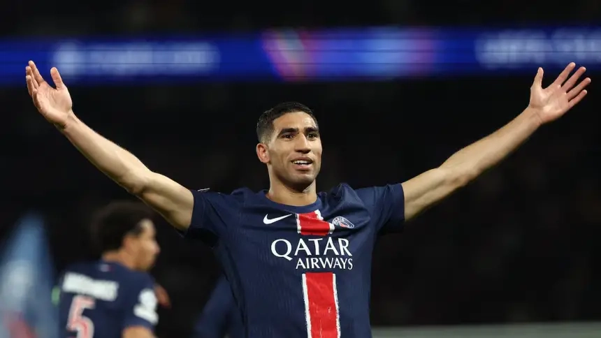 أشرف حكيمي يتألق ويقود باريس سان جيرمان للتتويج بكأس فرنسا