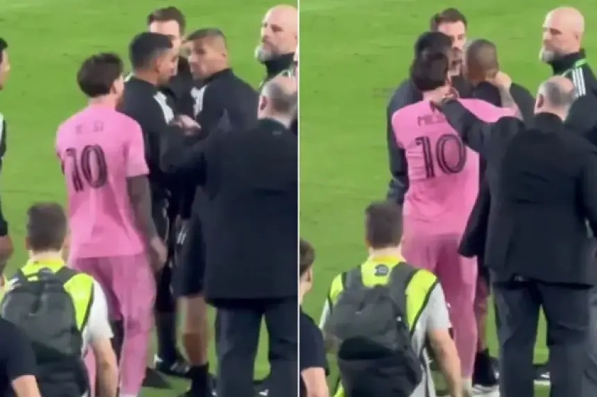 من هو المغربي الذي أمسك ميسي من رقَبته في الدوري الأمريكي؟ (فيديو)