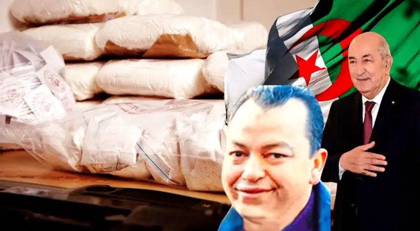 كاميرات "البوشي" تفجر فضيحة مدوية في وجه "تبون".. ابن رئيس الجزائر وزوجته داخل مكتب أخطر تاجر كوكايين