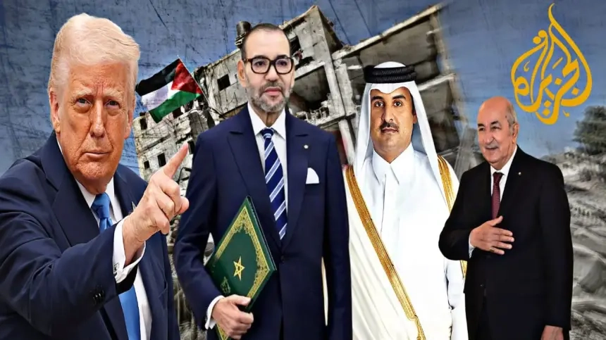 ظاهره "القضية الفلسطينية".. المغرب في قلب صراع جيوسياسي تقوده قطر والجزائر ضد مشروع الحكم الذاتي