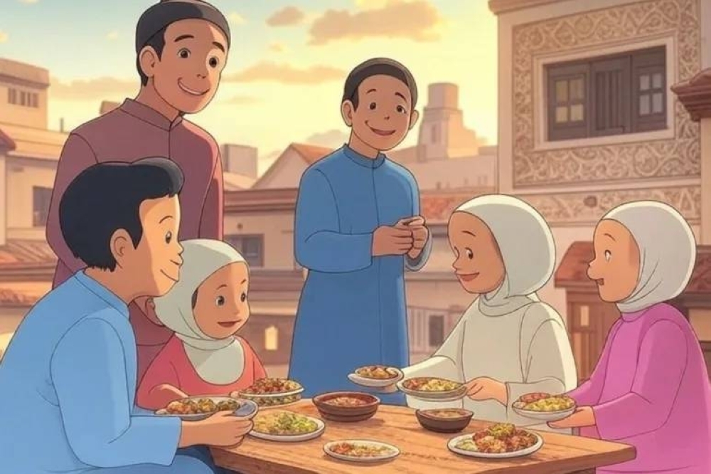 تحويل صور العيد إلى أنمي