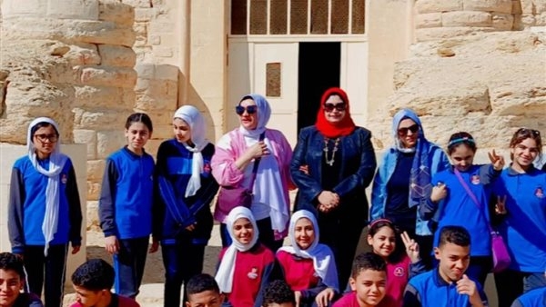 "آثار الفيوم" تنظم زيارة علمية أثرية لطلاب المدارس لتعزيز الهوية الوطنية