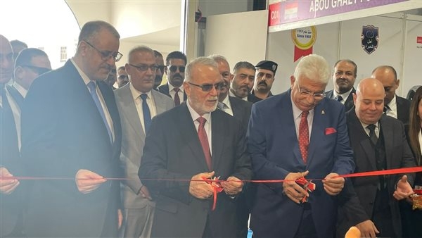 رئيس غرفة الصناعات الهندسية ومحافظ  بغداد يفتتحان معرض العراق الدولي للإنشاءات