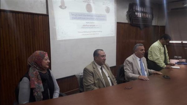 لقاء علمي بين معهدي بحوث أمراض النبات والقطن