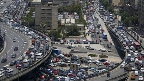 اليوم.. كثافات مرورية وزحام بشوارع ومحاور القاهرة والجيزة