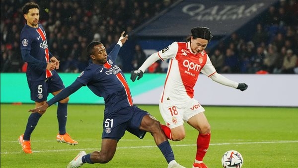باريس سان جيرمان يقسو على موناكو في قمة الدوري الفرنسي