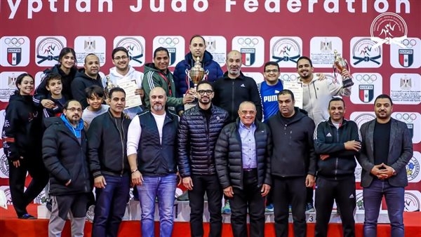 تتويج الأبطال فى ختام بطولة الجمهورية للجودو تحت 17 سنة