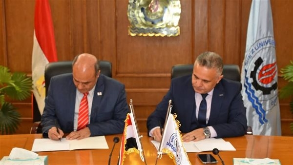 توقيع بروتوكول تعاون بين جامعتي السويس والقاهرة الجديدة التكنولوجية