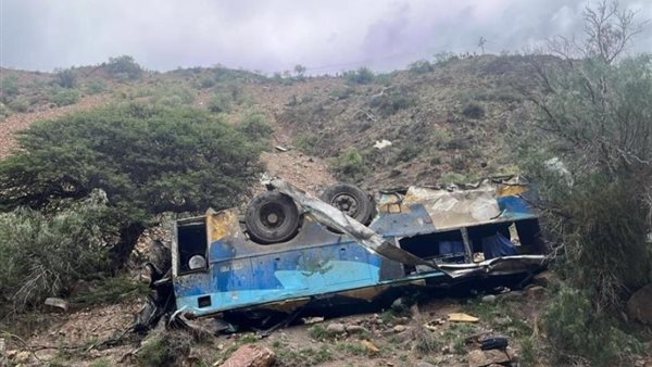 فيديو.. مقتل 30 شخصا جراء سقوط حافلة في واد بجنوب بوليفيا