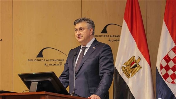 رئيس وزراء كرواتيا: مصر ركيزة للسلام ومحرك أساسي للاستقرار في المنطقة