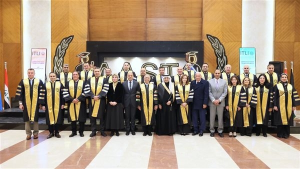 الأكاديمية العربية تحتفل بتخريج 326 دارسًا من معهد النقل الدولي واللوجستيات