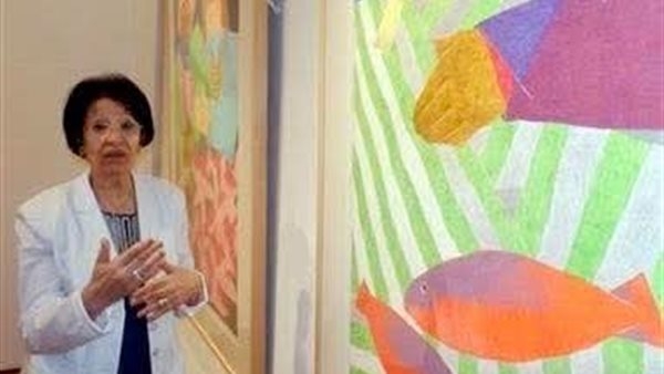 فاروق حسنى ناعيا رباب نمر: أثرت الحركة التشكيلية بإبداعاتها المتميزة