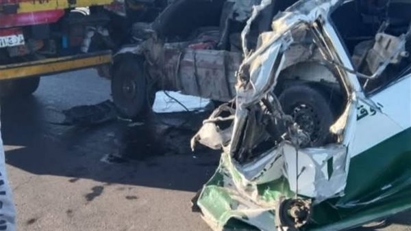مصرع شخص وإصابة 18 آخرين في حادث على طريق برج العرب بالإسكندرية