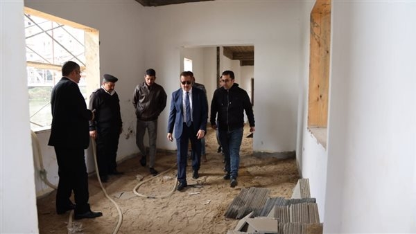 محافظ المنوفية يتفقد أعمال الرصف والتطوير بمنطقة مساكن النجدة بحي غرب شبين الكوم