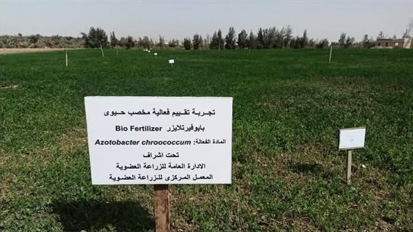 المركزي للزراعة العضوية يطلق تجربة حقلية جديدة لتقييم المبيدات الحيوية