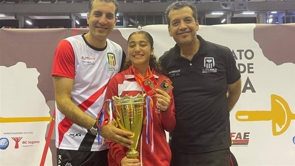 فوز بنت بني سويف لاعبة المنتخب بذهبيتين في بطولة أفريقيا  للسلاح "شباب وناشئين"