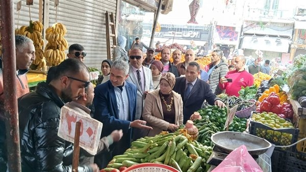 وكيل وزارة التموين بالإسكندرية يقود حملة مكبرة على الأسواق والمحلات
