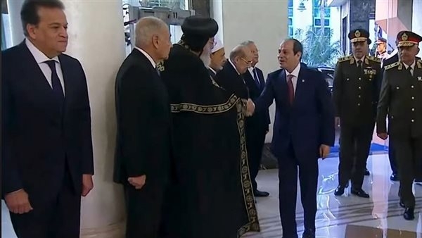 بحضور الرئيس عبد الفتاح السيسي.. البابا تواضروس الثاني يشارك في حفل إفطار القوات المسلحة