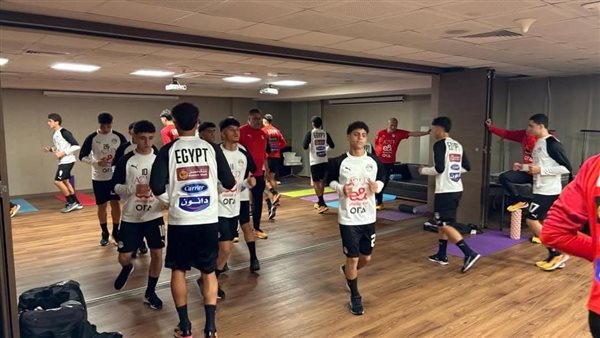 المنتخب الوطني تحت 17 سنة يخوض مرانا خفيفا بمقر إقامته