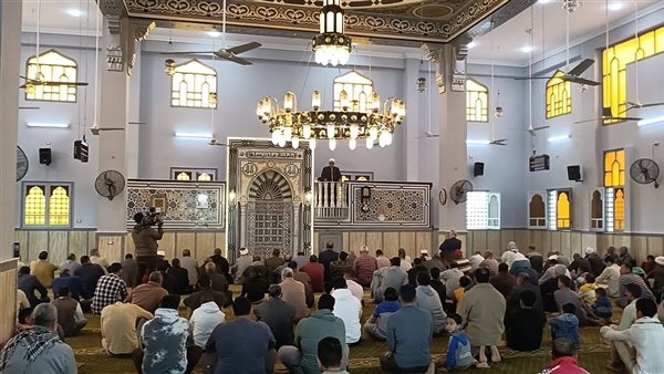 افتتاح مسجد مصباح أبو عدوي في كفر سعد بمحافظة دمياط