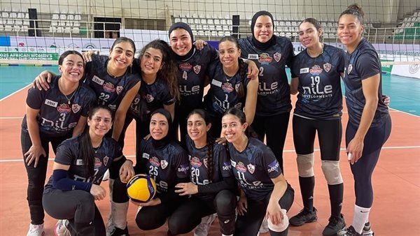 سيدات طائرة الزمالك تتأهل لنصف نهائى بطولة أفريقيا
