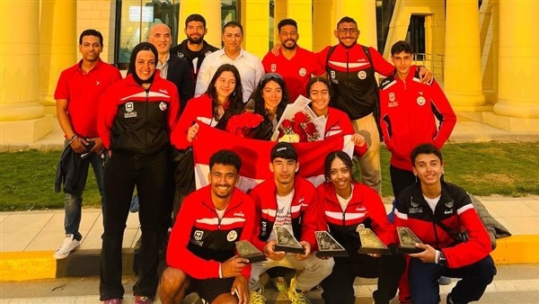 بعثة منتخب مصر للتجديف الشاطئي تصل القاهرة عقب إنجاز بطولة قبرص