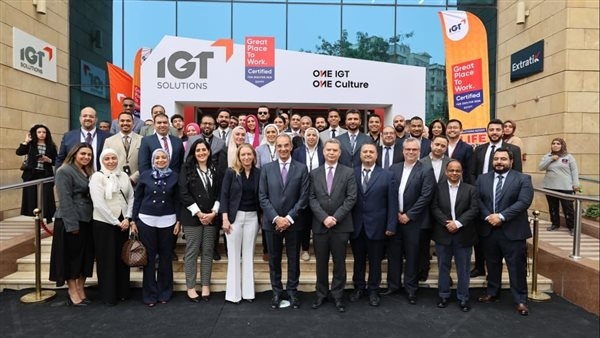 وزير الاتصالات يفتتح مقر شركة IGT Solutions العالمية بالمنطقة التكنولوجية بالمعادي