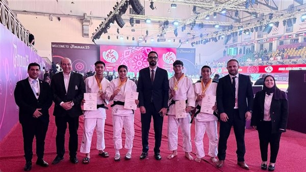 منتخب مصر للجودو يحصد 4 ميداليات ذهبية في اليوم الأول بالبطولة العربية في الأردن
