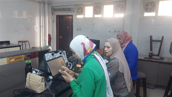 قياس الكيمياء التحليلية الخضراء ورشة بـ"صيدلة حلوان"